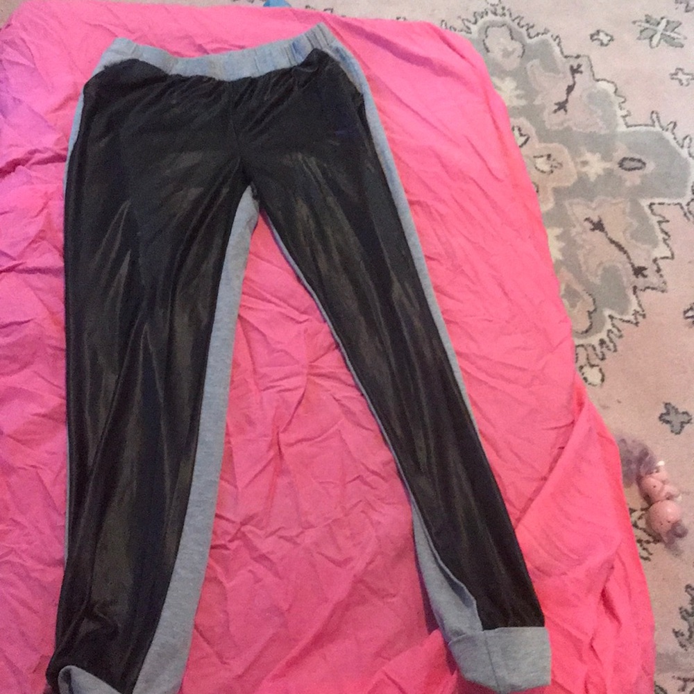 Necessary clothing black and grey pants